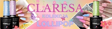 КОЛЛЕКЦИЯ ЛАКОВ CLARESA LOLLIPOP HYBRID PASTEL ДЛЯ ЛЕТНЕГО НАБОРА