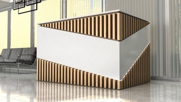 Стойка ресепшн R163 рейка 200x80см