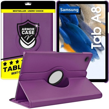 ETUI DO SAMSUNG GALAXY TAB A8 10.5 SM-X200 SM-X205 FIOLETOWY