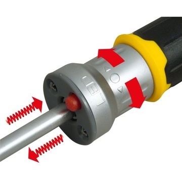 STANLEY MULTI-BIT SCREWDRIVE Светодиодная трещотка 62-689