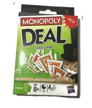 Karty do gry Monopoly Deal 8 lat + / f1