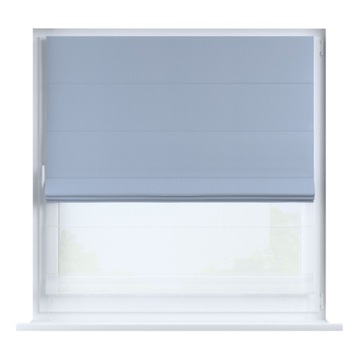 Римская штора Duo затемняющая голубь 130х170