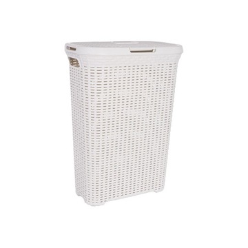 Kosz na pranie Rattan Style 40 l kremowy CURVER