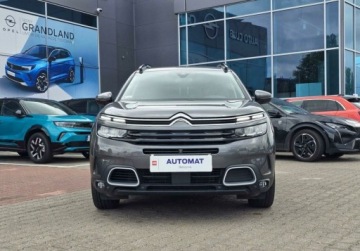 Citroen C5 Aircross SUV 1.2 PureTech 130KM 2022 Citroen C5 Aircross 1,2T 130KM EAT8 wersja Shine, bezwypadkowy, serwisowany, zdjęcie 7