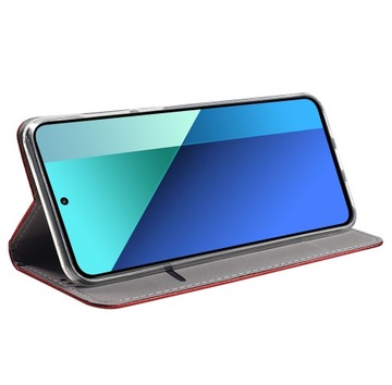 Чехол для Xiaomi Redmi Note 13 | 13 КОШЕЛЕК SMART MAGNET 4G + СТЕКЛО 9H