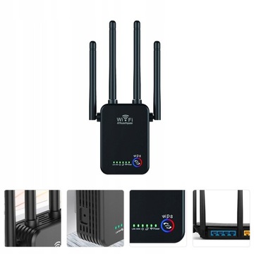 Сетевые удлинители усилителя Wi-Fi, сигнал 300 м