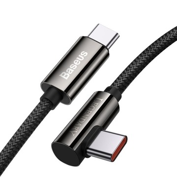 Угловой кабель USB-C — USB-C Baseus Legend Series, 1 м