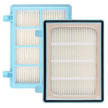 2 КОМПЛЕКТА ФИЛЬТРОВ для PHILIPS POWERPRO COMPACT CITY ACTIVE FC8010/01 FC8010/02