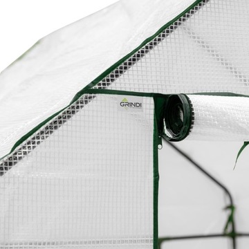 Садовая теплица из фольги, Белый дом - 143x195