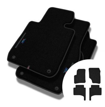 Velurové koberce Performance Premium pro Volkswagen Touareg I 2002-2010