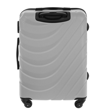 Чемодан среднего размера на колесах. Сдаваемый в самолет БАГАЖ.