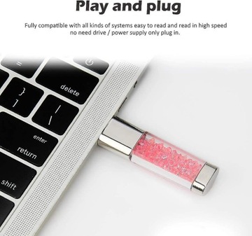 Lovely Diamond Style USB 2.0 Карта памяти для хранения данных