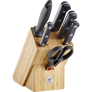 Zwilling Gourmet Набор из 4 ножей + ножницы в блоке