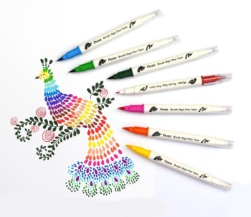 РУЧКА-ЩЕТКА PENTEL черная