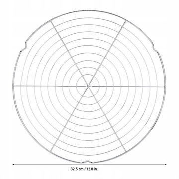 РАЗЛИЧНЫЕ КРУГЛЫЕ ГРИЛЬ ИЗ НЕРЖАВЕЮЩЕЙ НЕРЖАВЕЮ INOX GRILL 32,5 СМ
