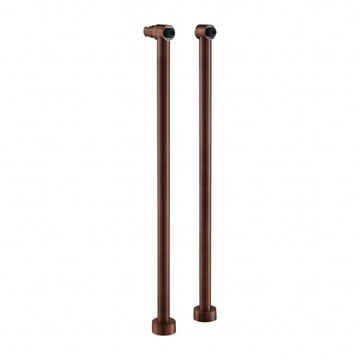NOGI DO BATERI WANNOWEJ 84 CM MIEDŹ ANTYCZNA KPL
