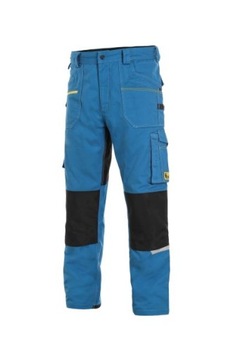 Spodnie robocze CXS STRETCH niebieskie 50