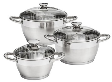 ZESTAW GARNKÓW AMIBITON NOBLE STAL NIERDZEWAN 6ELE. BECZUŁKI