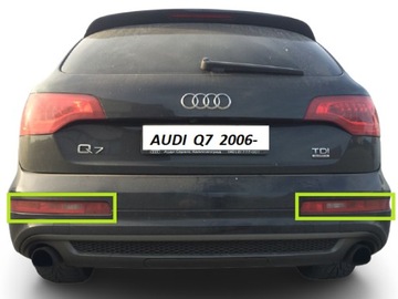 AUDI Q7 06- 2006- SVĚTLO ZADNÍ W NÁRAZNÍK P