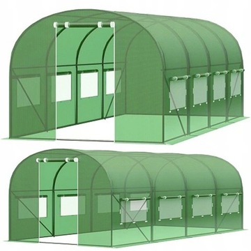 TUNEL FOLIOWY FOLIAK SZKLARNIA NA WARZYWA 3x6m