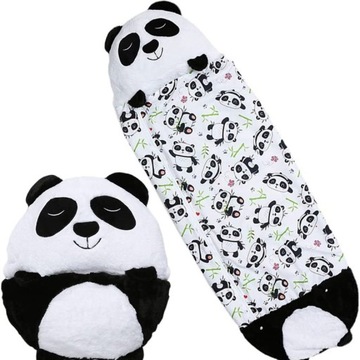 ДЕТСКИЙ СПАЛЬНЫЙ МЕШОК ПОДУШКА 2в1 PANDA WRAP 160*60СМ