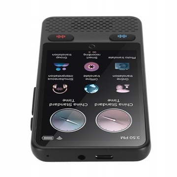 Tłumacz głosowy Online 138 języków Obsługa ekranu dotykowego Hotspot WiFi