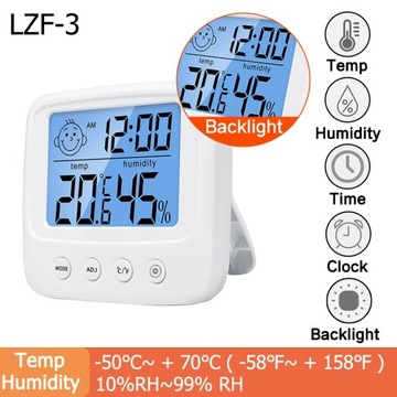 LCD Electronic Digital Thermometer Hygrometer Portable Mini Indoor Outdoor