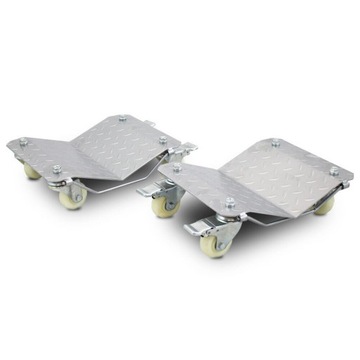 Маневренные тележки для 2 автомобилей массой 680 кг.