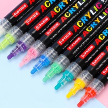 НАБОР АКРИЛОВЫХ МАРКЕРОВ ИЗ 36 Фломастеров Маркеры Jupai Маркеры ВОДОНЕПРОНИЦАЕМЫЕ