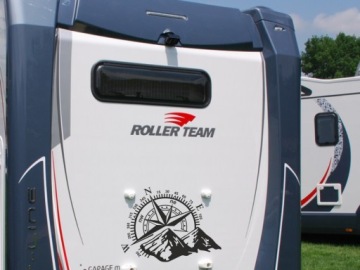 НАКЛЕЙКА НА КАМЕРУ с розой ветров, караванинг PL