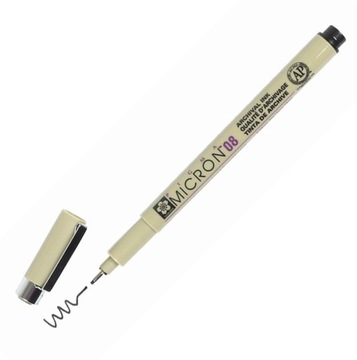 Sakura Pigma Micron 3szt Black 02 04 08
