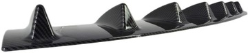 DYFUZOR DOKŁADKA SPOJLER DACHOWY UNIWERSALNY 85-cm SHARK WING WZÓR CARBON
