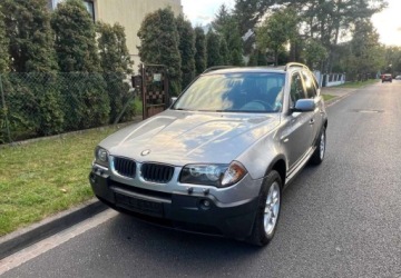 BMW X3 E83 2004 BMW X3 BMW X-3 2,5I 186KM Bezwypadkowy 2.5 Benzyna 186KM