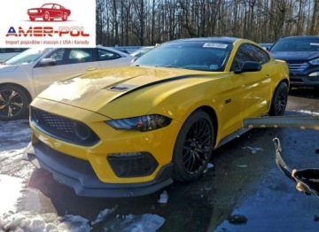 Ford Mustang VI Fastback Facelifting 5.0 Ti-VCT 450KM 2018 Ford Mustang Gt 2018 5.0 Benzyna 450KM