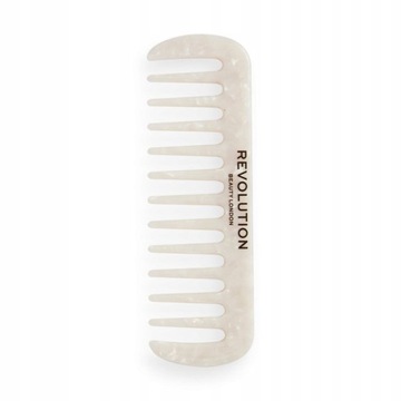REVOLUTION HAIRCARE NATURA L CURL WIDE (TOOTH COMB WHITE)