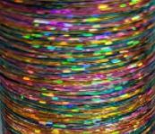 Top Fly lameta Metallic Tape - Holo rainbow