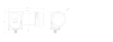 Конвертер Inverto Single Black Ultra