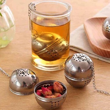 МАЛЕНЬКИЙ ПРЕДНАЗНАЧИТЕЛЬ ДЛЯ СТАКАНА ЛИСТОВЫХ ТРАВ ЧАЯ КОРЗИНКА СТАЛЬНОЙ ШАР ШАР