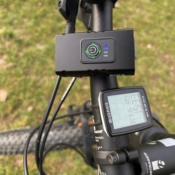 ПЕРЕДНИЙ И ЗАДНИЙ ВЕЛОСИПЕДНЫЙ ФОНАРЬ НА АККУМУЛЯТОРЕ, ДЛЯ РУЛЯ