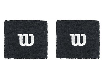 Frotka tenisowa Wilson Wristband - black/black