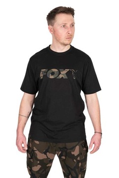 Koszulka Black/camo Logo T-shirt Rozmiar S Fox
