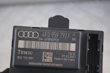 ДВЕРНОЙ МОДУЛЬ ПЕРЕДНИЙ СПРАВА 4F0959792F AUDI A6 C6