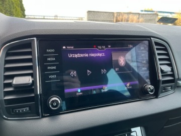 Skoda Karoq Crossover 1.5 TSI ACT 150KM 2017 Skoda Karoq 1.5 benzyna 150 KM automat kamera zarej w PL zadbany zamia, zdjęcie 15