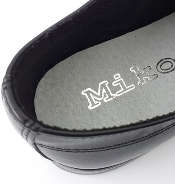 MIKO PÓŁBUTY KOMUNIJNE CHŁOPIEC WIZYTOWE CZARNE 32