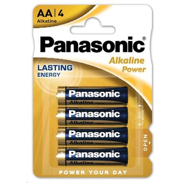 4x Bateria alkaliczna AA R6 1.5V Paluszek Power