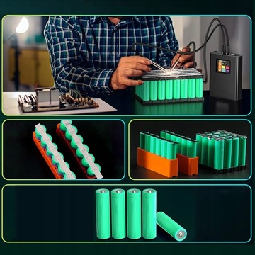 АППАРАТ ДЛЯ ТОЧЕЧНОЙ СВАРКИ С ЖК-дисплеем ДЛЯ АККУМУЛЯТОРНОГО КОМПЛЕКТА 18650