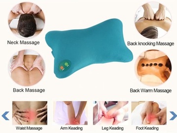 Массажер-массажер с мягкой подушкой для автомобиля.