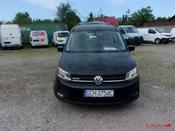 Volkswagen Caddy IV Kombi Maxi 1.4 TGI BlueMotion Technolog 110KM 2019 Volkswagen Caddy long 7osob 2xklimatronic d.radionavi 2xdrzwi boczne zarej, zdjęcie 22