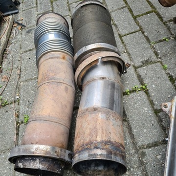 ГИБКАЯ выхлопная труба, глушитель каталитического нейтрализатора Actros MP 2 MP 3