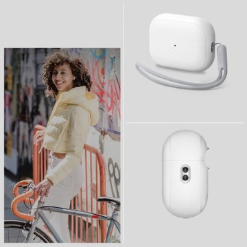 Чехол для AirPods Pro 2, корпус Spigen Silicone Fit